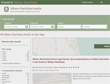 Tablet Screenshot of hotelmilano-marittima.com